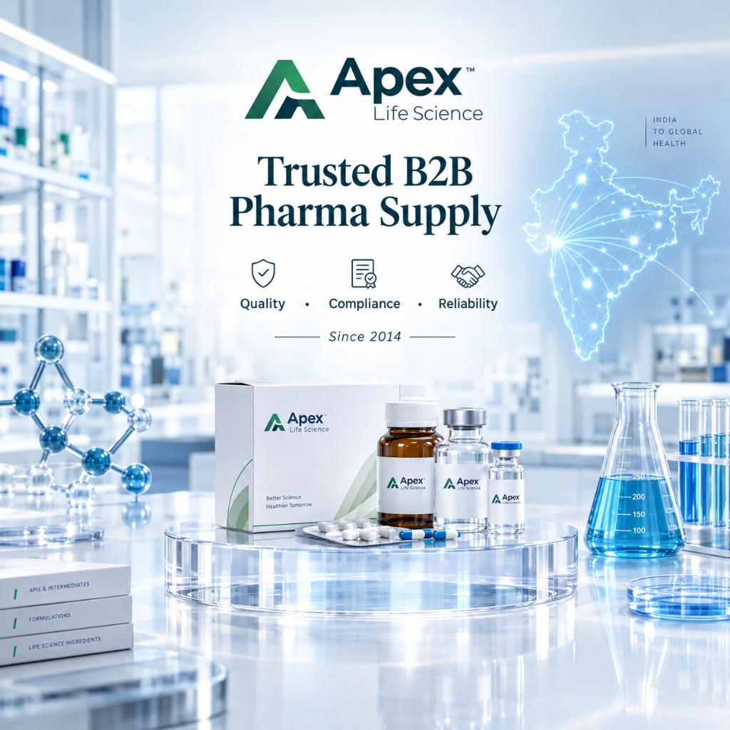 apexlifescience.in – B2B PHARMA & HEALTHCARE SUPPLY