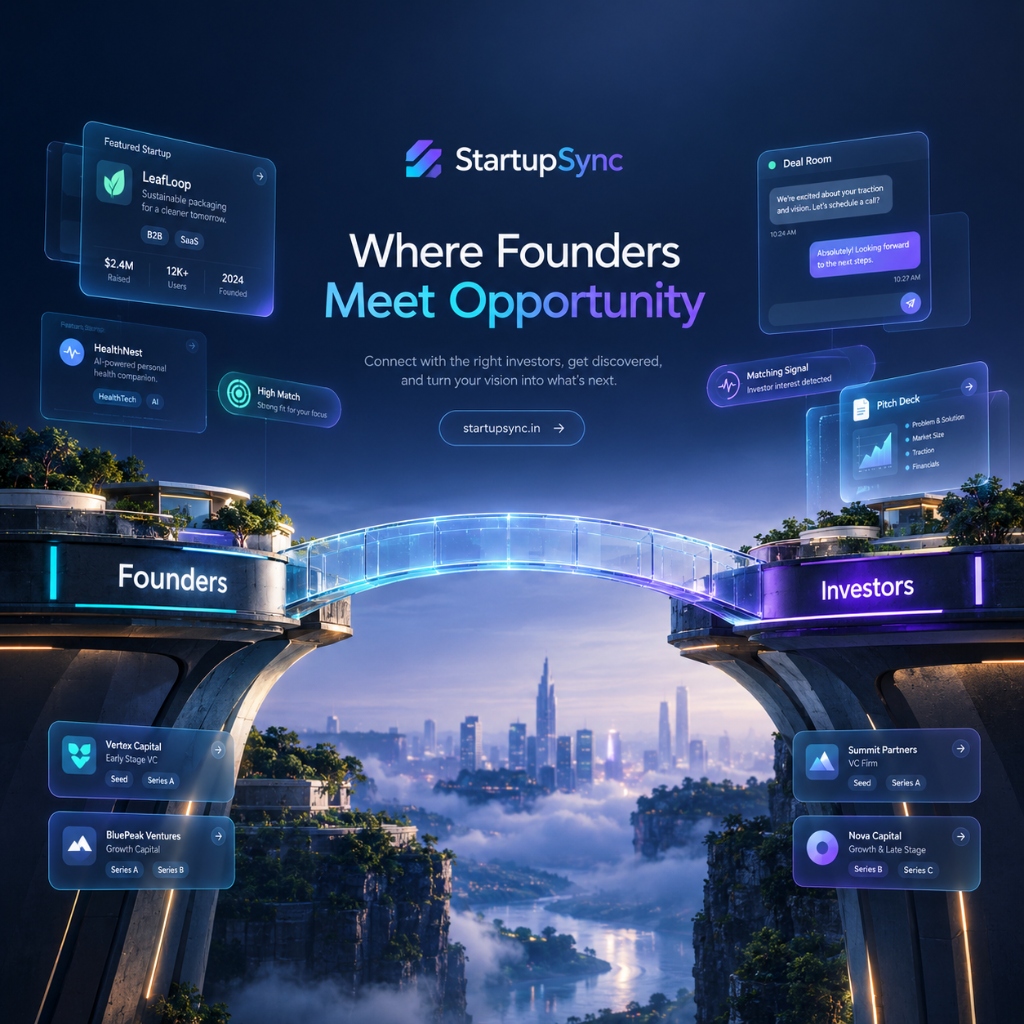 startupsync.in – VC DEALFLOW & FOUNDER MATCHING